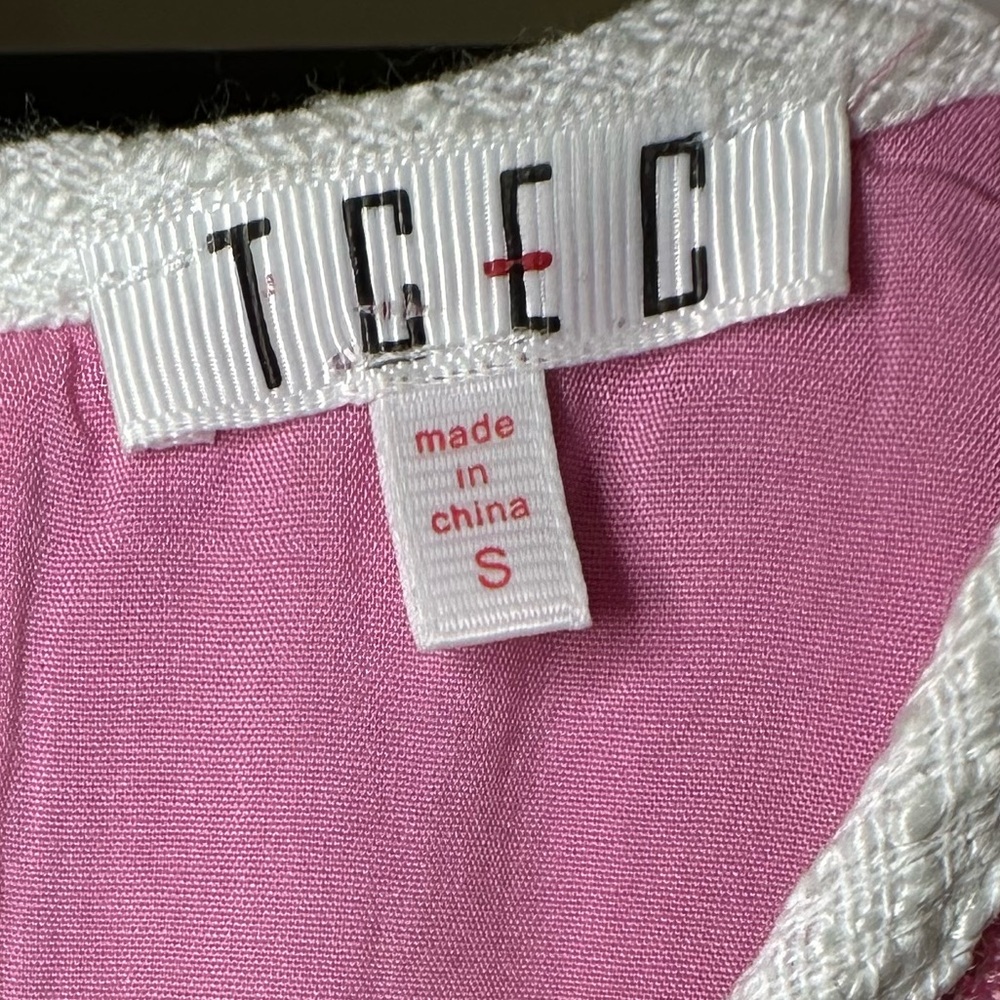 TCEC Pink Colony Tweed Mini Dress - Picture 3 of 11